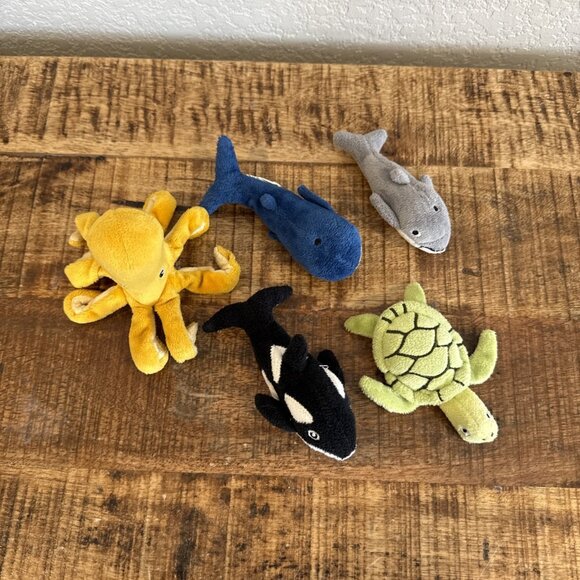 BLÅVINGAD IKEA Small Sea Animals (Set of 5)  - 205.320.45 Turtle Whale Octopus - Picture 3 of 7
